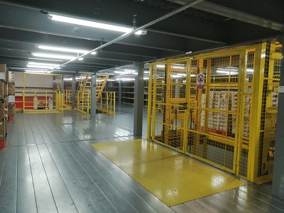Steel Mezzanine Platform for Leading E-commerce Service Provider Steel Mezzanine Platform for Leading E-commerce Service Provider