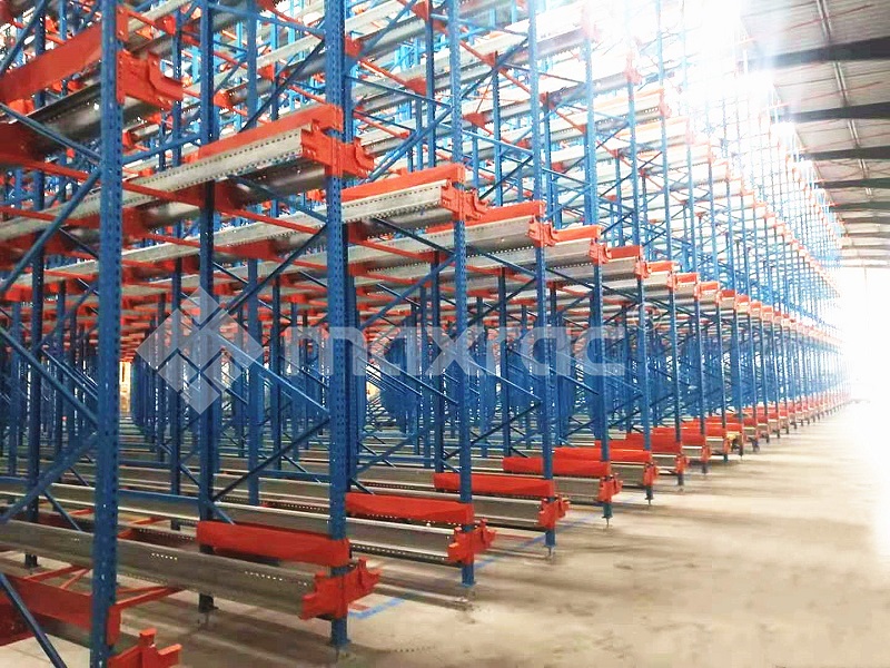 Maxrac Pallet Shuttle System Installed in Morocco Maxrac Pallet Shuttle System Installed in Morocco