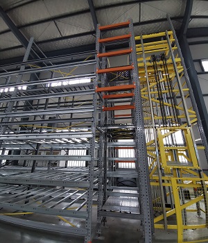 Multi layer shuttle system Multi layer shuttle system