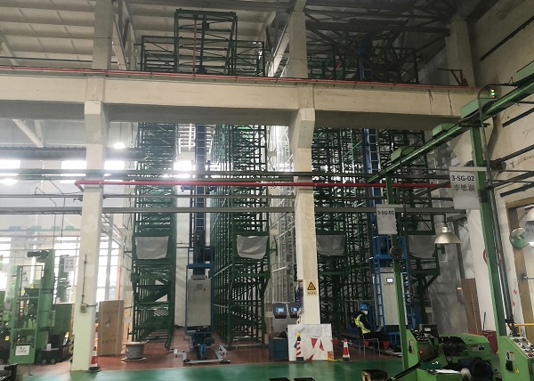 نظام مستودعات آلي يخدم صناعة السيارات نظام مستودعات آلي يخدم صناعة السيارات