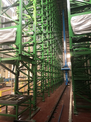 نظام مستودعات آلي يخدم صناعة السيارات نظام مستودعات آلي يخدم صناعة السيارات